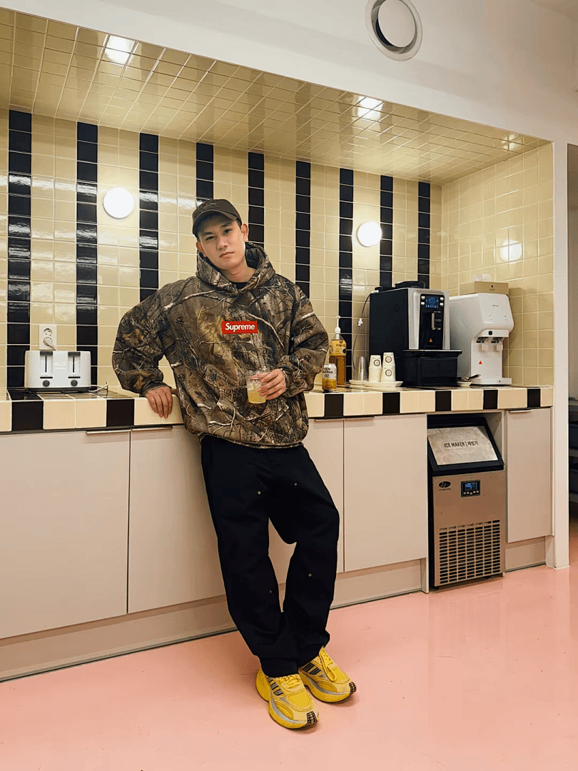 Sweatshirt Supreme Box Logo Camuflagem Ramos foto 04