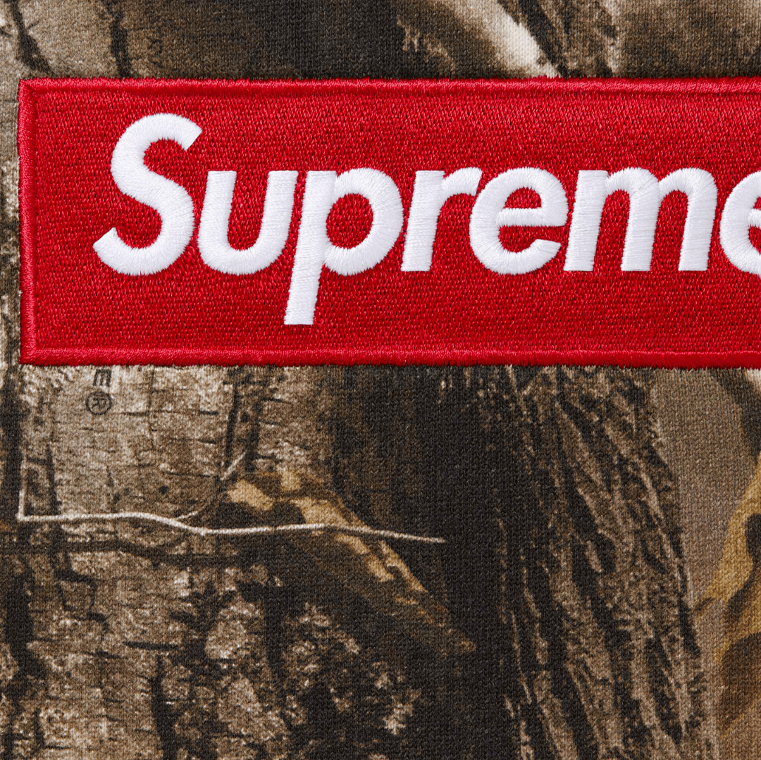 Sweatshirt Supreme Box Logo Camuflagem Ramos foto 13