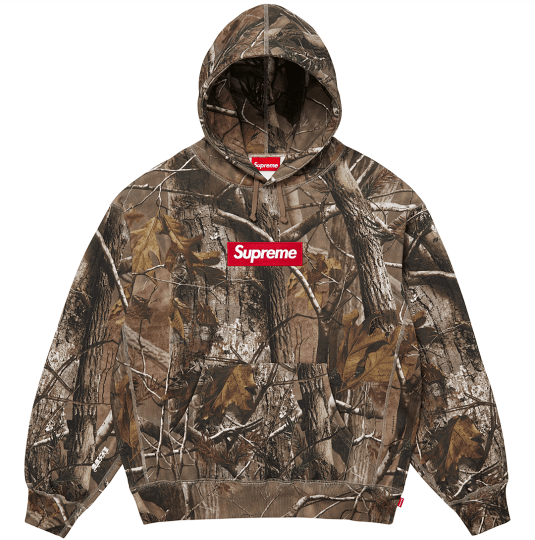 Sweatshirt Supreme Box Logo Camuflagem Ramos foto 14