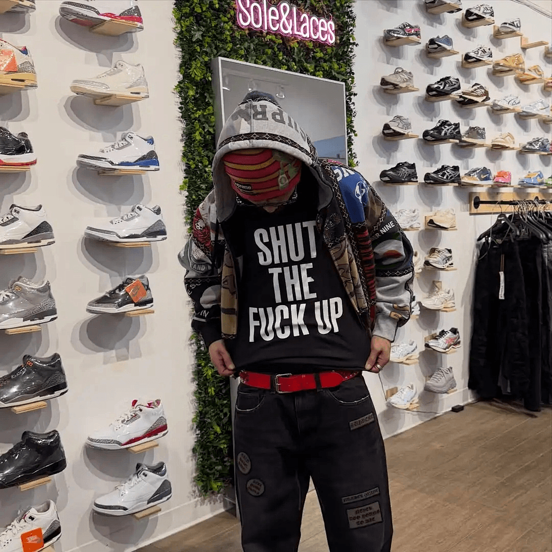 Camiseta Supreme x Number Nine Shut Up foto 01