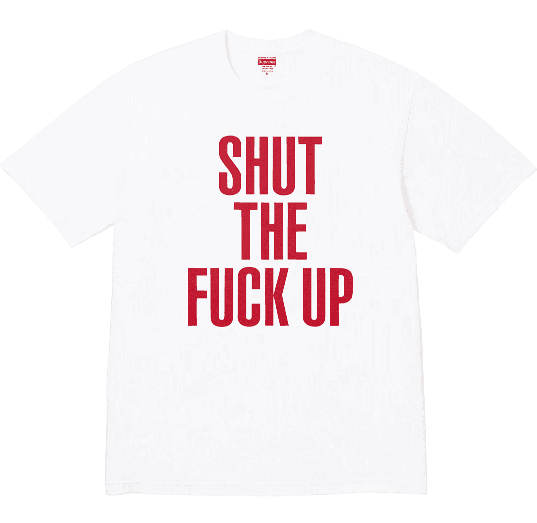 Camiseta Supreme x Number Nine Shut Up foto 10