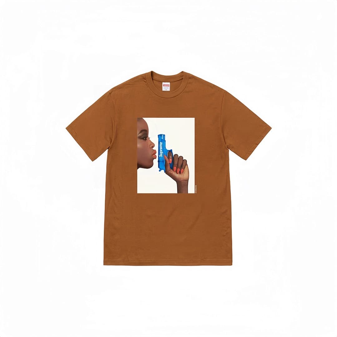 Camiseta Supreme Manga Curta Stock foto 63