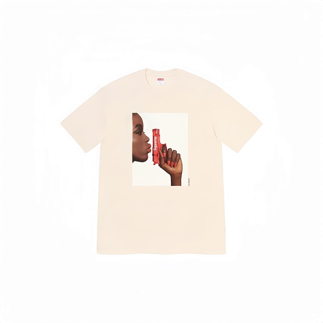 Camiseta Supreme Manga Curta Stock foto 65