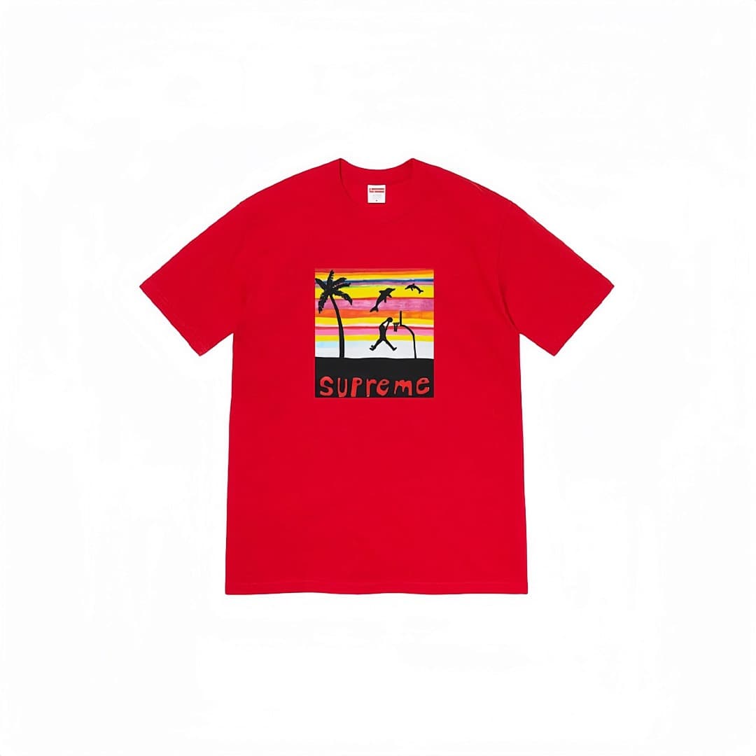 Camiseta Supreme Manga Curta Stock foto 69