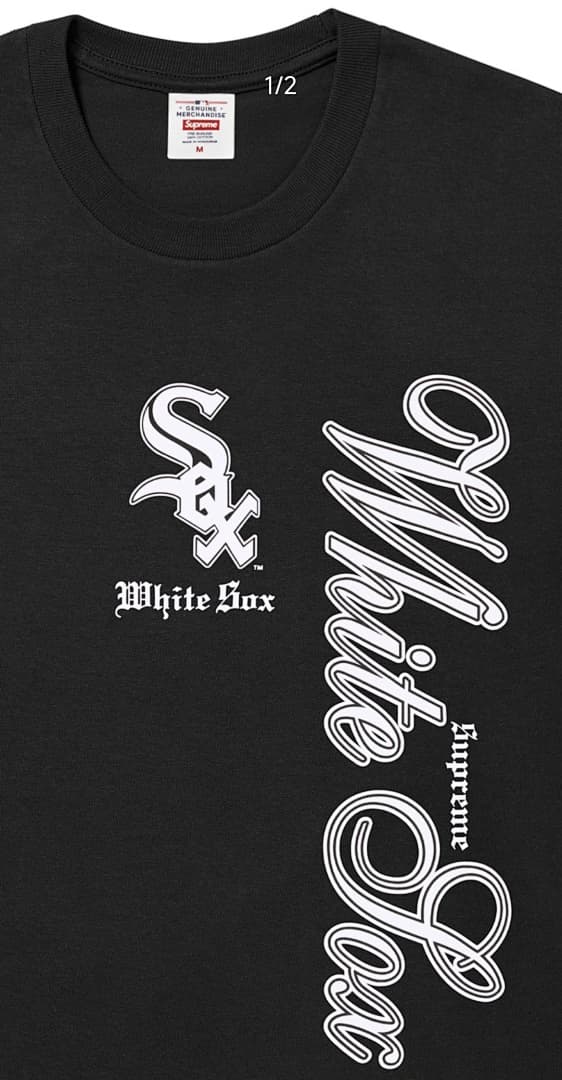 Camiseta Supreme MLB Chicago White Sox foto 04