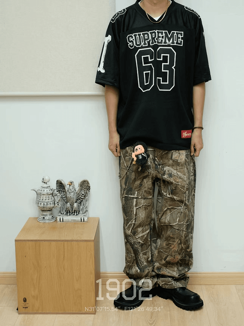 Camiseta Supreme Bones Football Jersey 63 foto 07