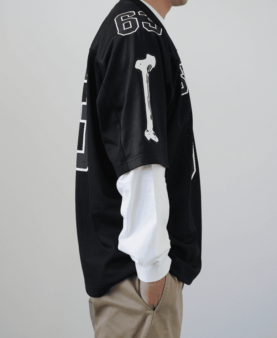 Camiseta Supreme Bones Football Jersey 63 foto 13