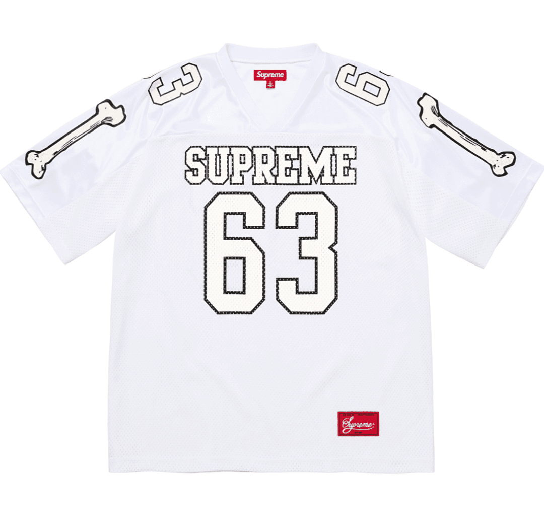 Camiseta Supreme Bones Football Jersey 63 foto 17