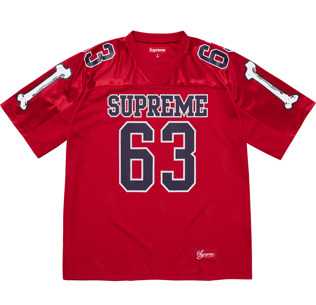 Camiseta Supreme Bones Football Jersey 63 foto 28