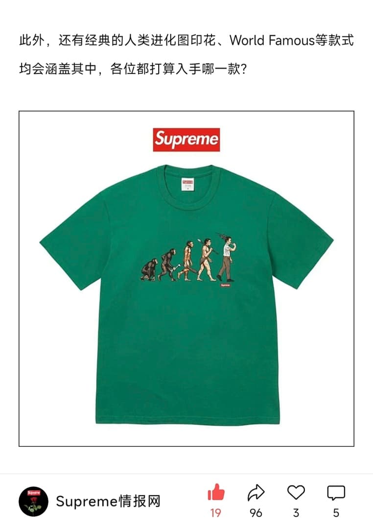 Camiseta Supreme SS26 Evolution foto 13