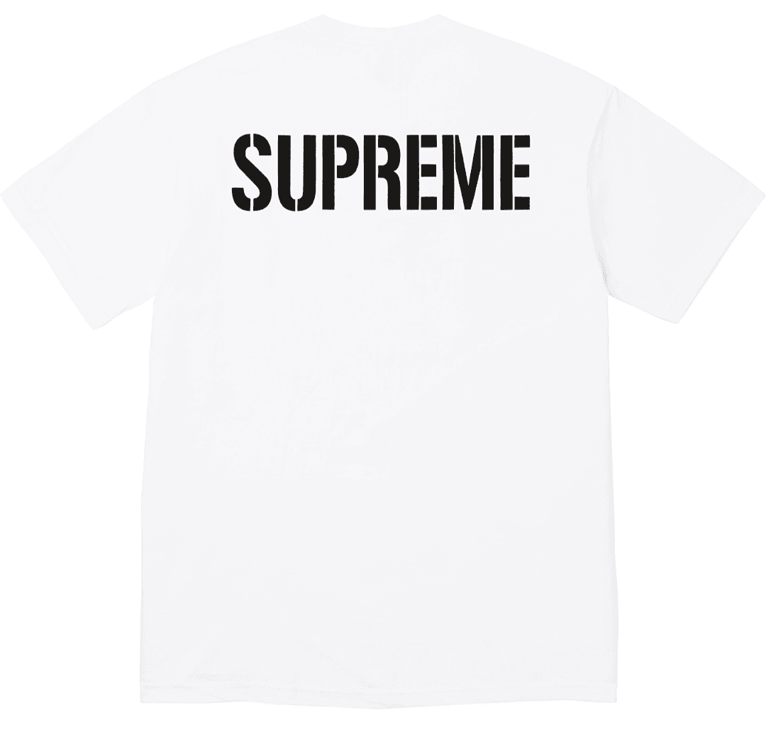 T-Shirt Supreme 26SS World Famous foto 09