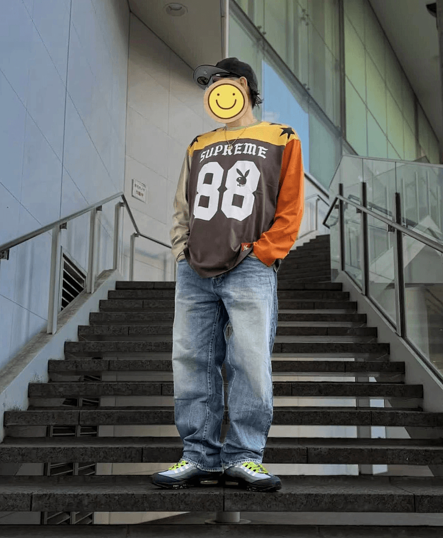 Long Sleeve Supreme x Playboy Football Top foto 04