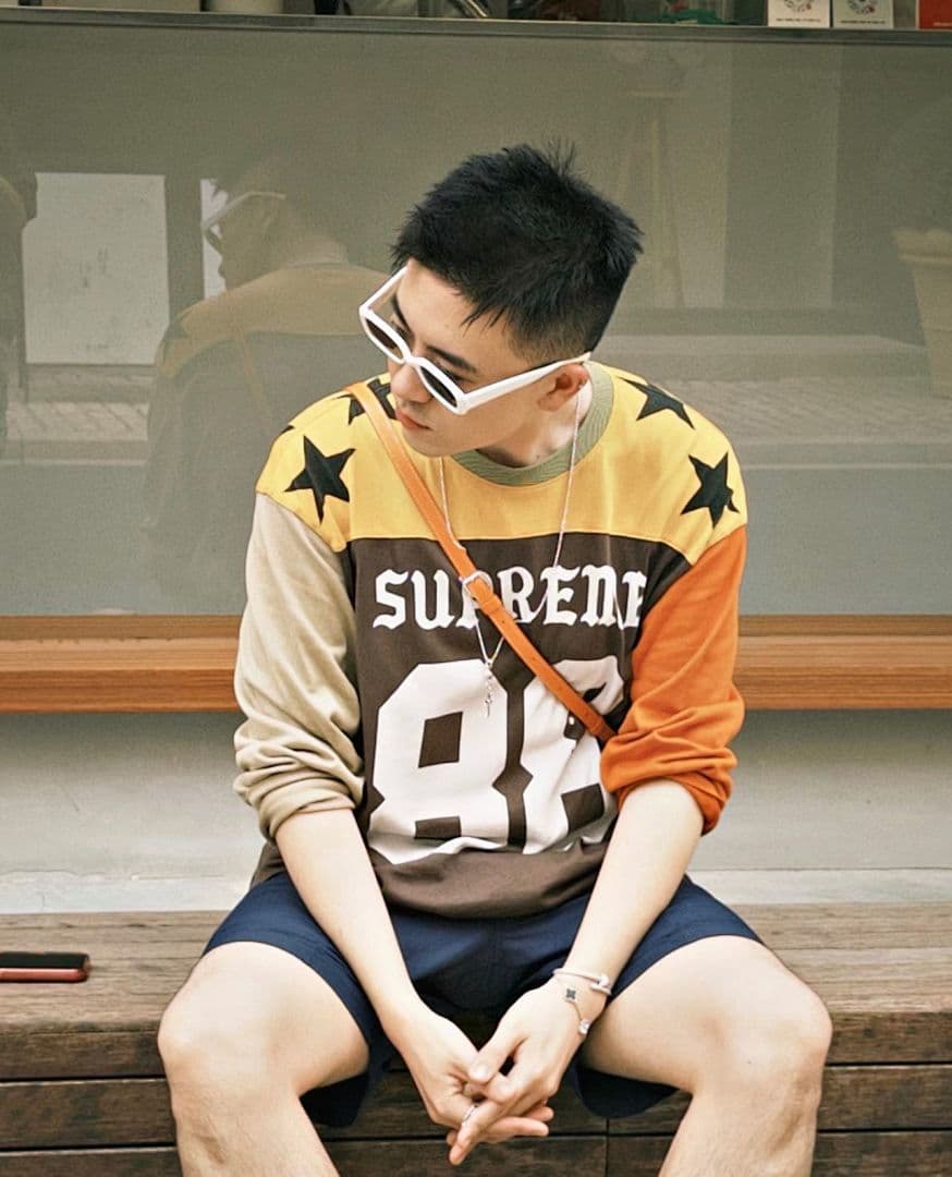 Long Sleeve Supreme x Playboy Football Top foto 06