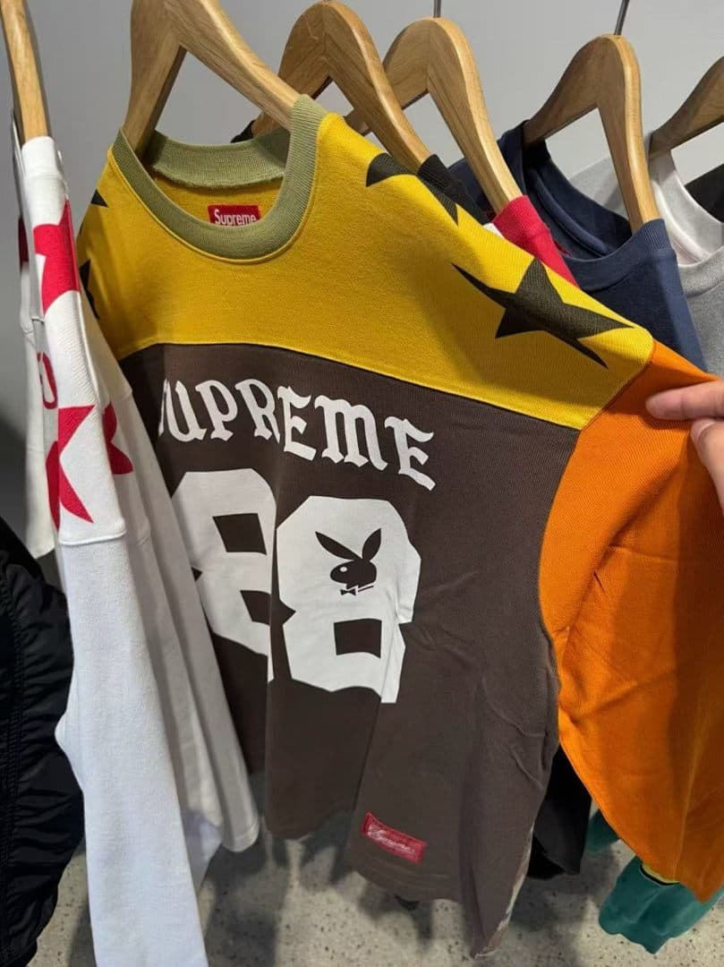 Long Sleeve Supreme x Playboy Football Top foto 08