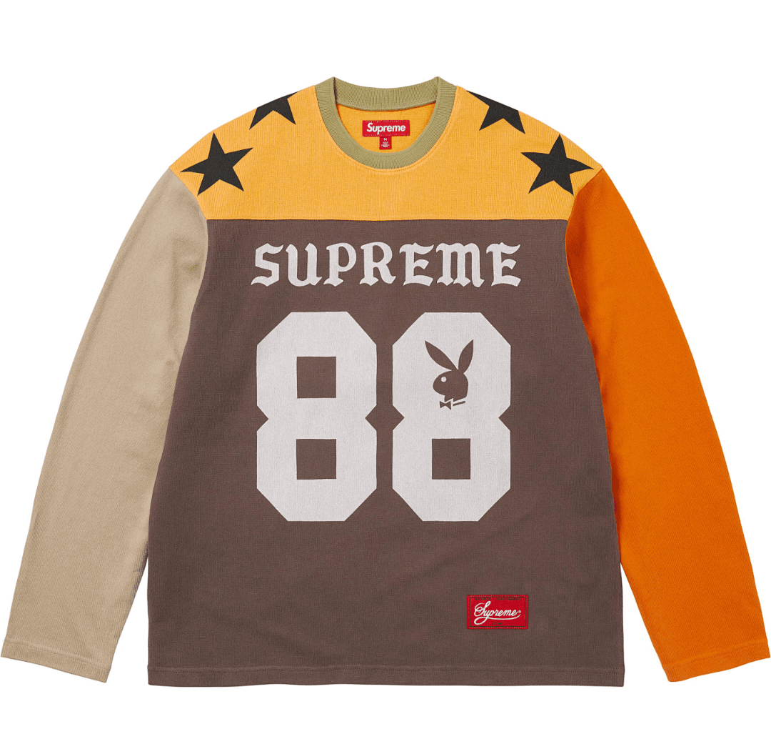 Long Sleeve Supreme x Playboy Football Top foto 10