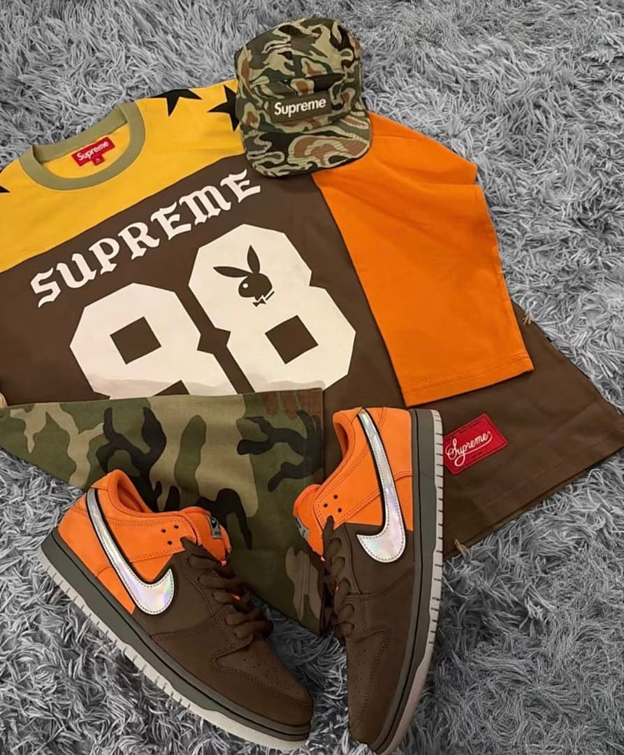 Long Sleeve Supreme x Playboy Football Top foto 11