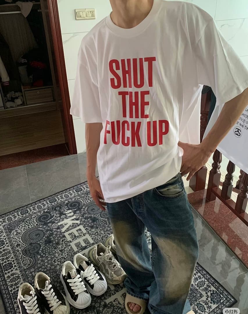 T-Shirt Supreme Shut Up Tee foto 05
