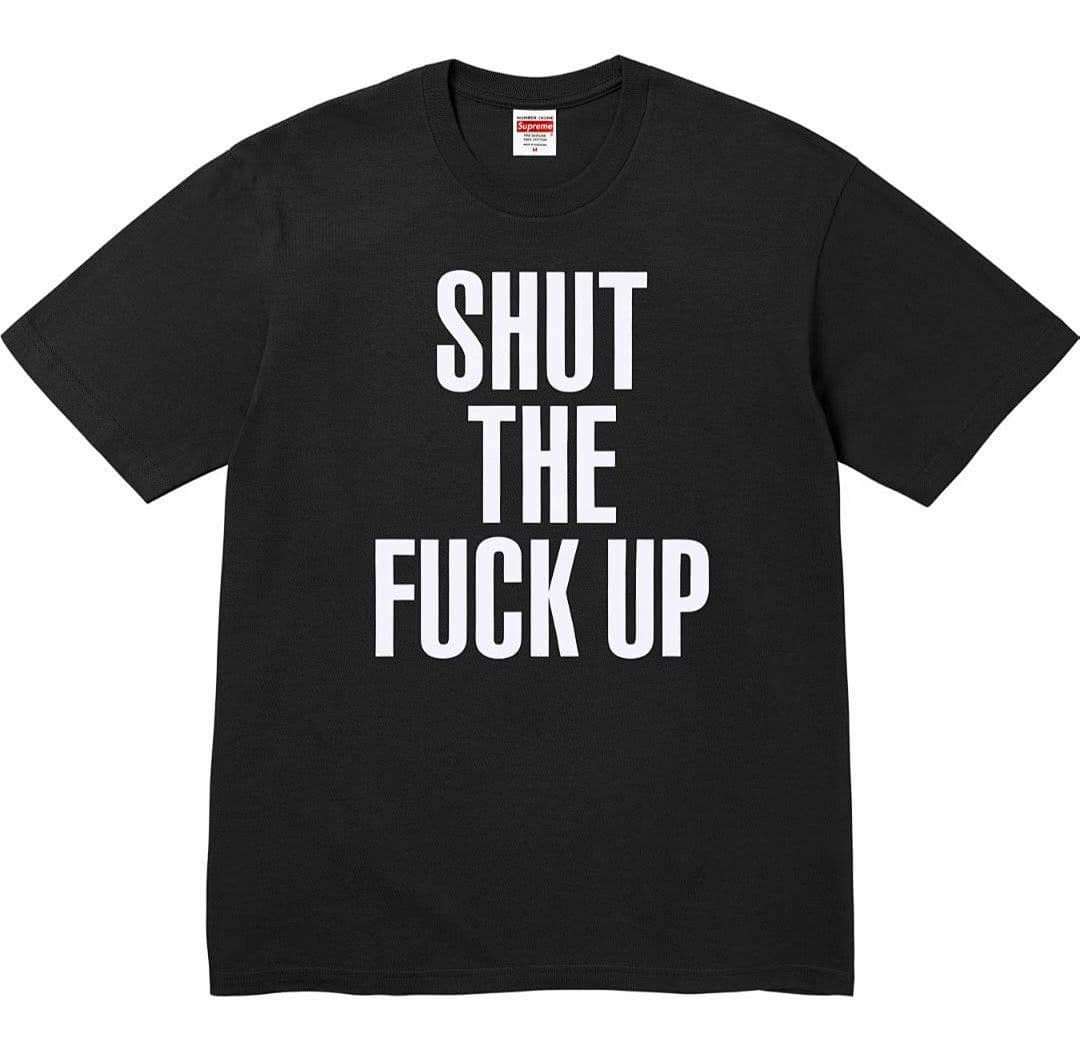 T-Shirt Supreme Shut Up Tee Variante foto 01