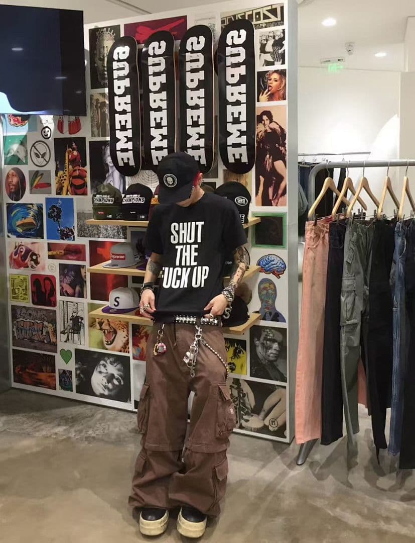 T-Shirt Supreme Shut Up Tee Variante foto 05