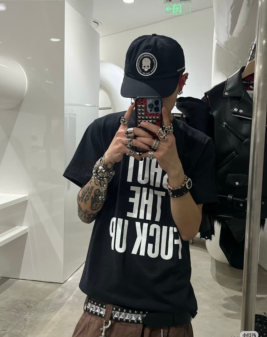 T-Shirt Supreme Shut Up Tee Variante foto 07