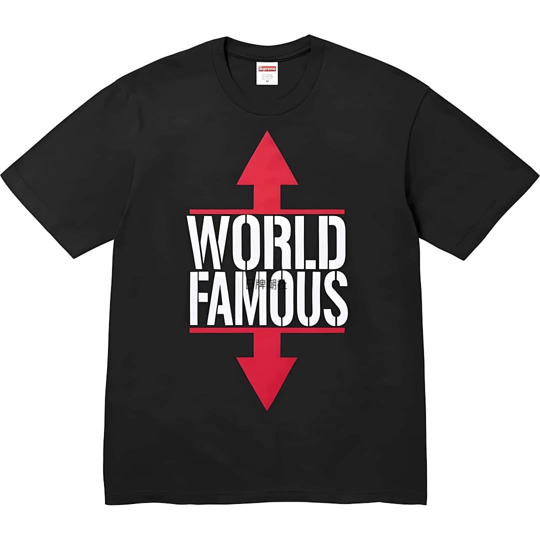 T-Shirt Supreme WEEK1 World Famous foto 01