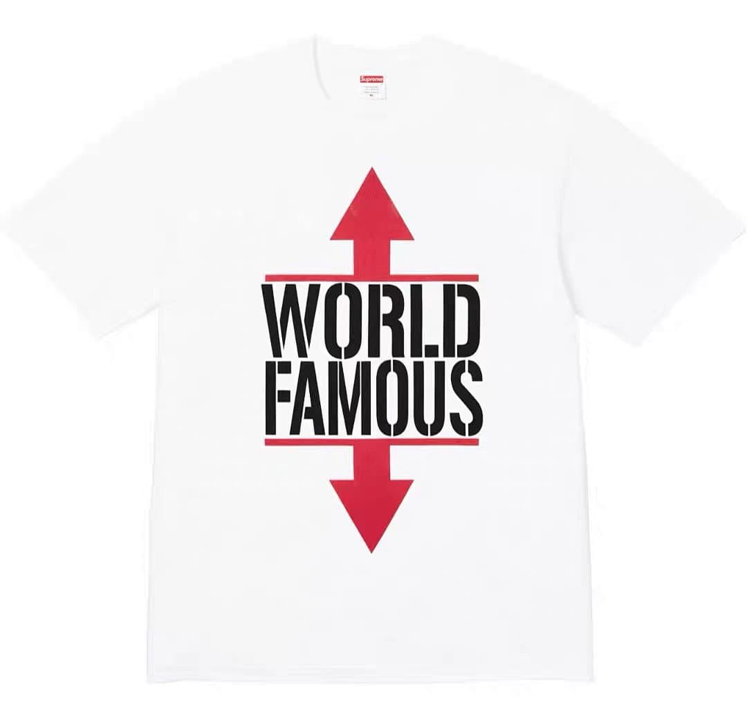 T-Shirt Supreme WEEK1 World Famous Standard foto 10