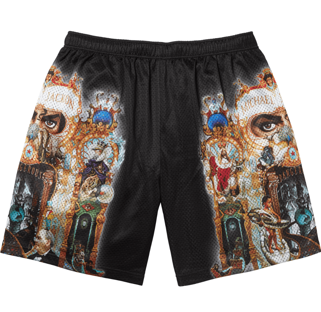 Shorts Supreme MJ Dangerous Mesh foto 09