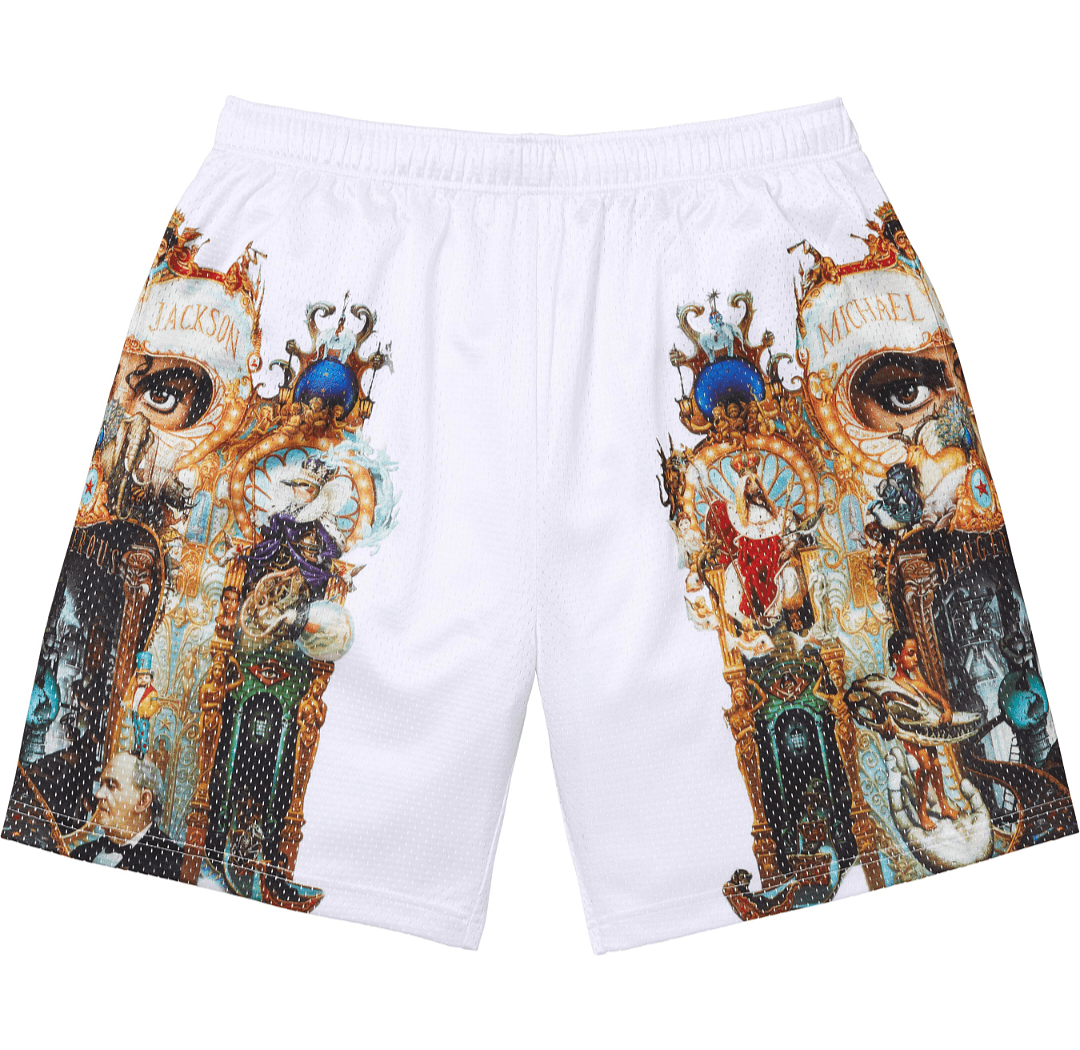 Shorts Supreme MJ Dangerous Mesh foto 13