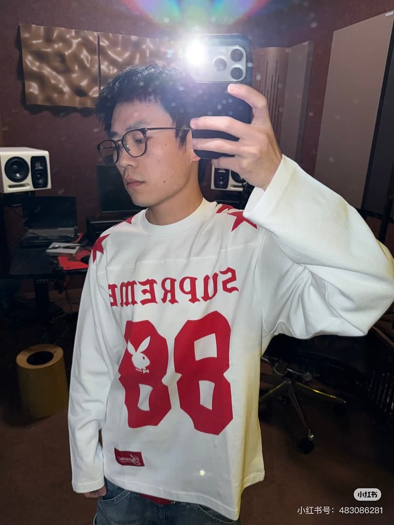 Long Sleeve Supreme 88 Bunny Playboy foto 14