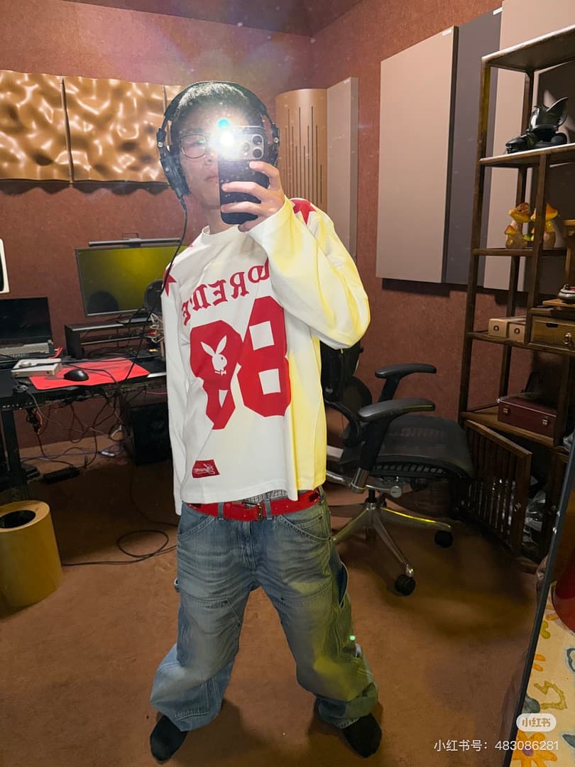 Long Sleeve Supreme 88 Bunny Playboy foto 15