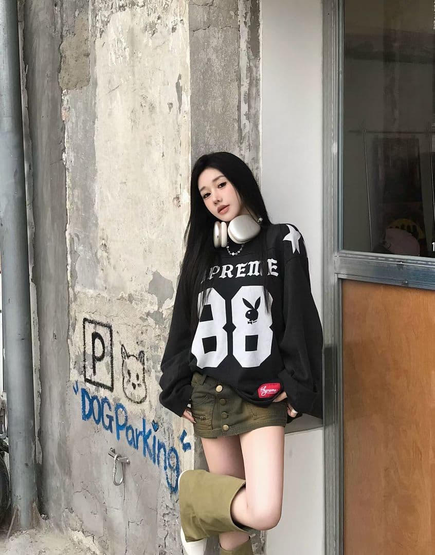 Long Sleeve Supreme 88 Bunny Playboy Variante foto 14