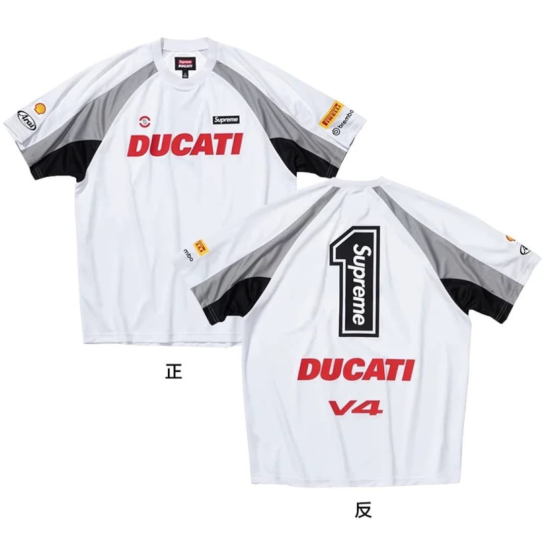 Jersey Supreme x Ducati Soccer foto 01