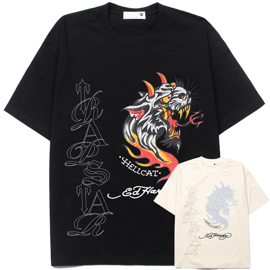 T-Shirt Trapstar Dragon Totem foto 14