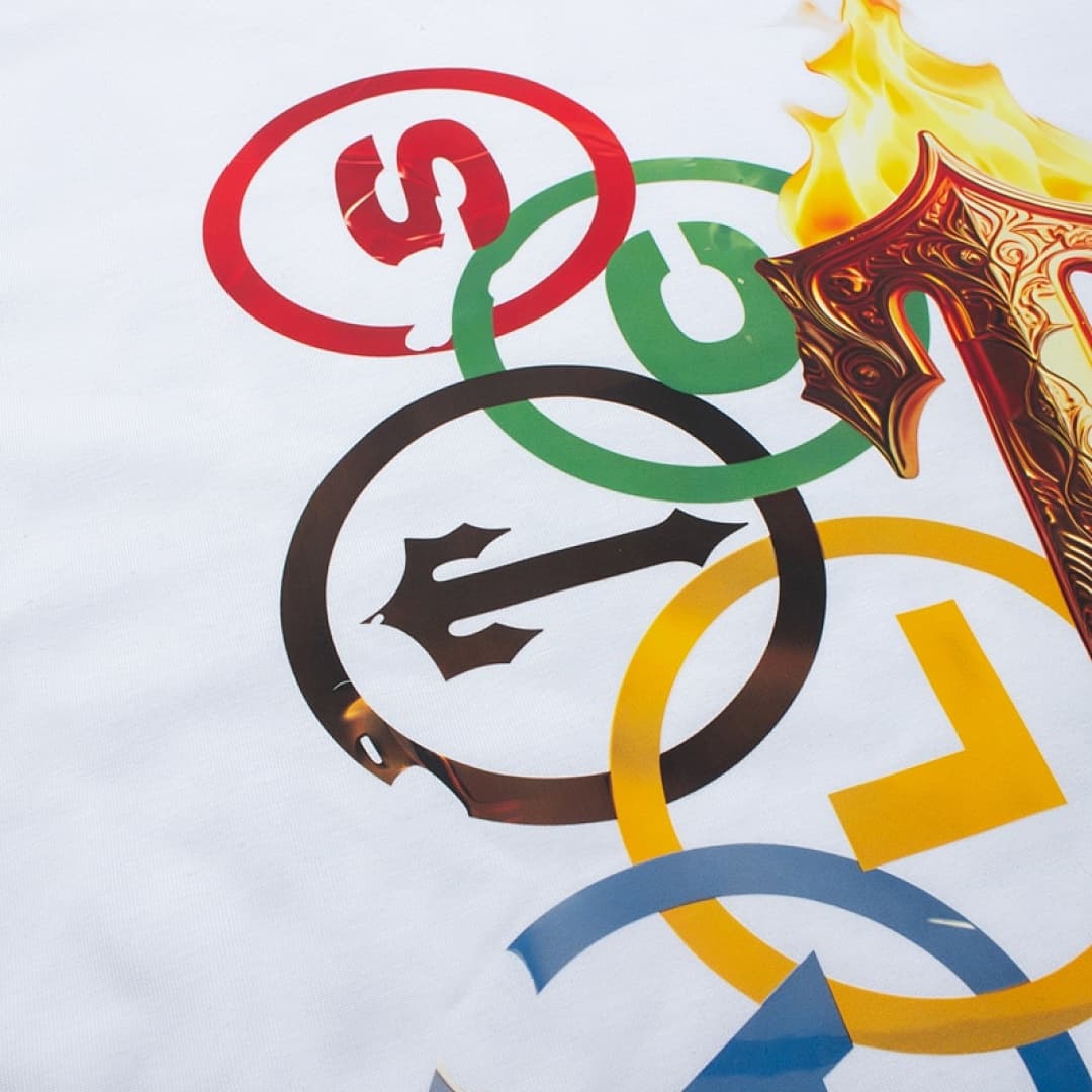 T-Shirt Trapstar Golden Torch foto 05