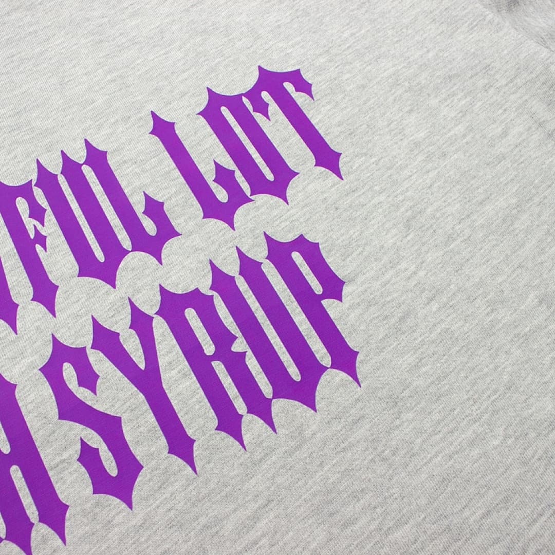 T-Shirt Trapstar Letra Roxa foto 04