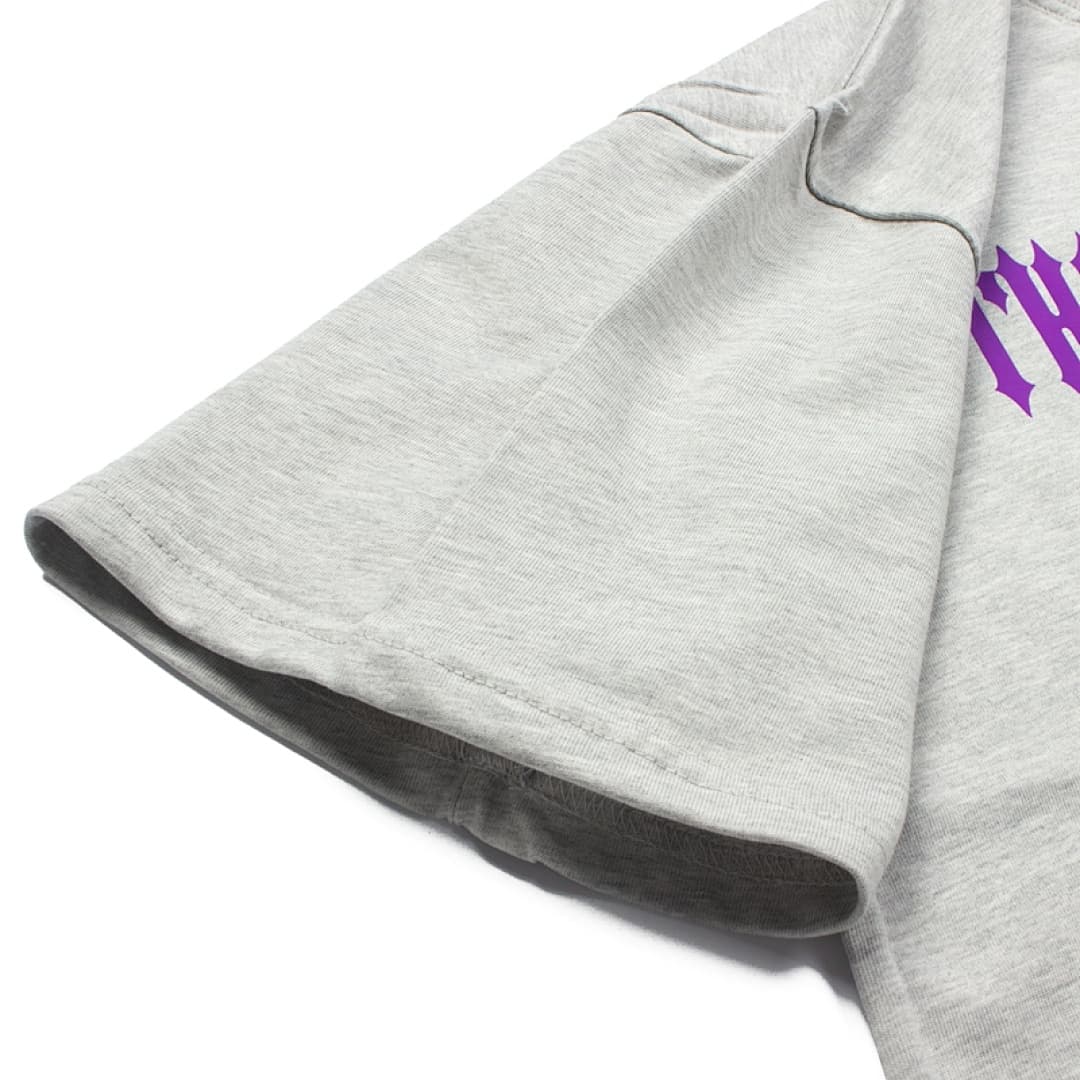 T-Shirt Trapstar Letra Roxa foto 07