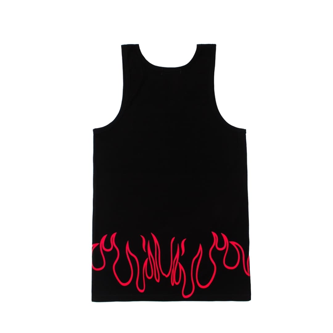 Sleeveless Vest Trapstar Flame Letters foto 02