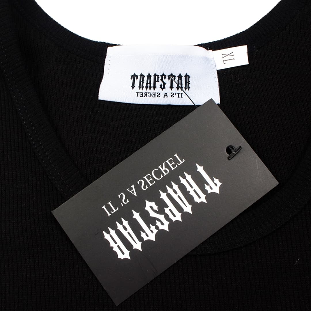 Sleeveless Vest Trapstar Flame Letters foto 03