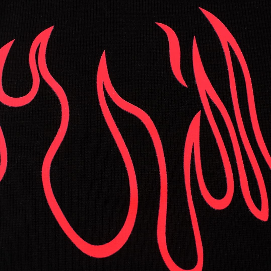 Sleeveless Vest Trapstar Flame Letters foto 06