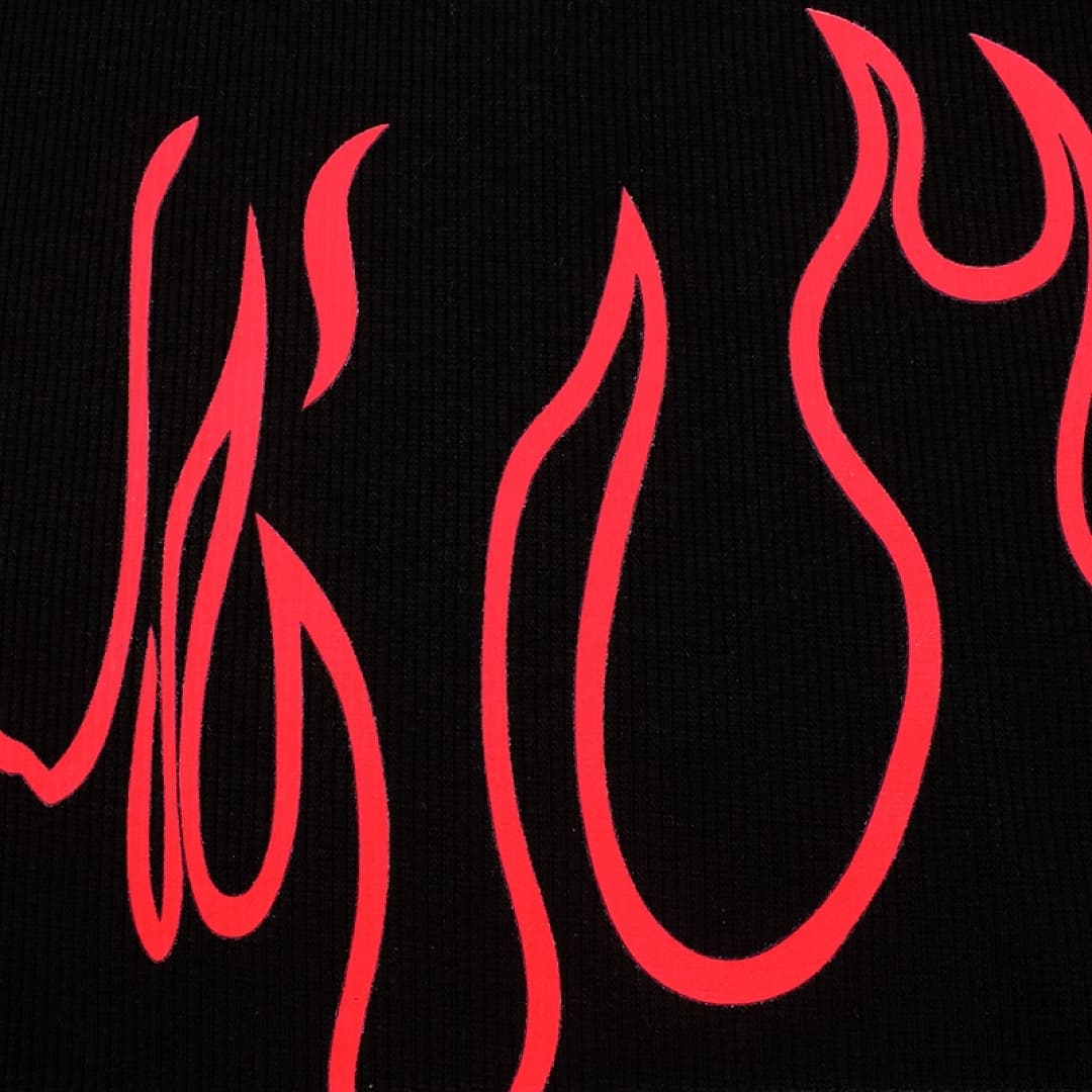 Sleeveless Vest Trapstar Flame Letters foto 07