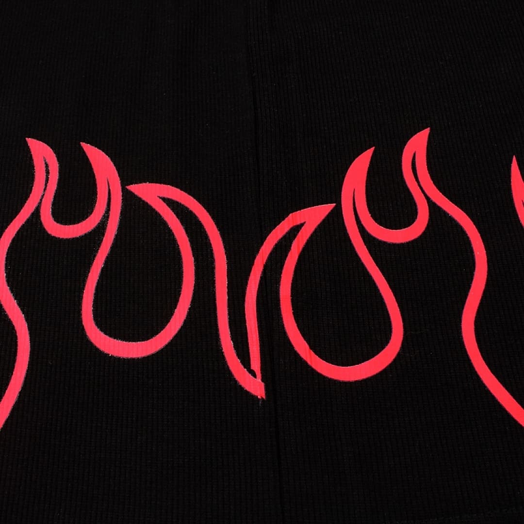 Sleeveless Vest Trapstar Flame Letters foto 09