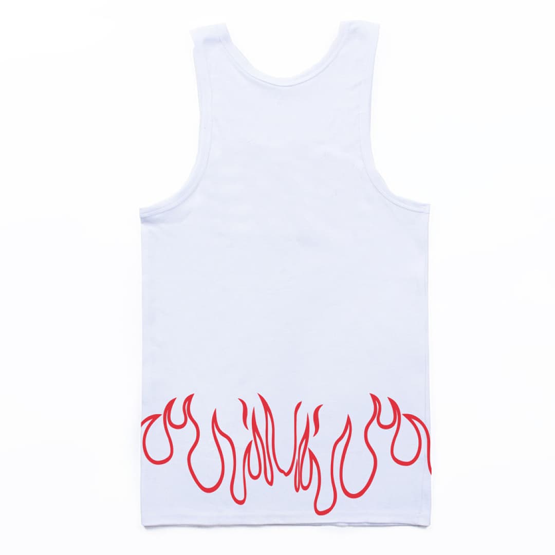 Sleeveless Vest Trapstar Flame Letters foto 18