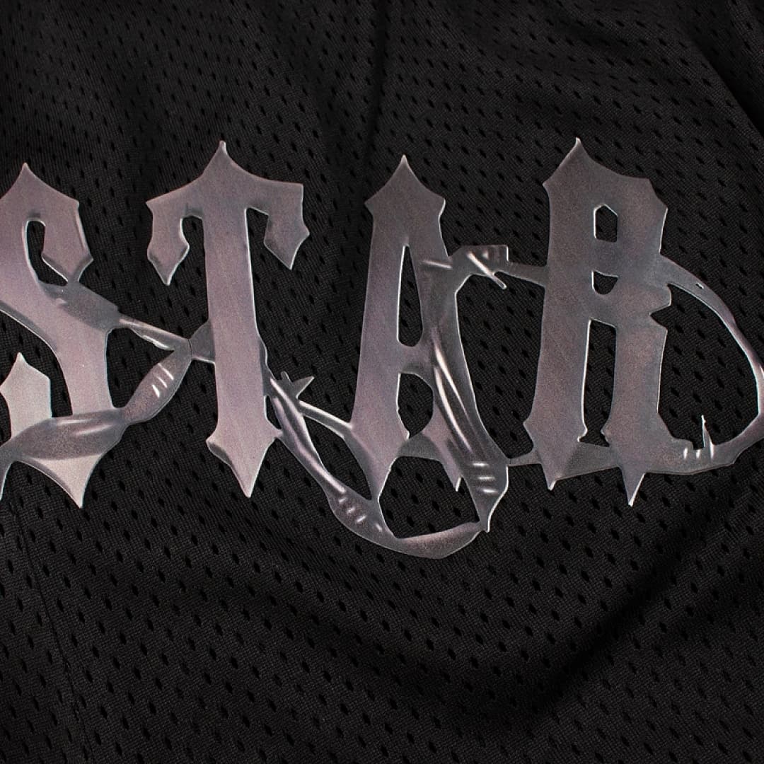 Shorts Trapstar Flame Mesh foto 04