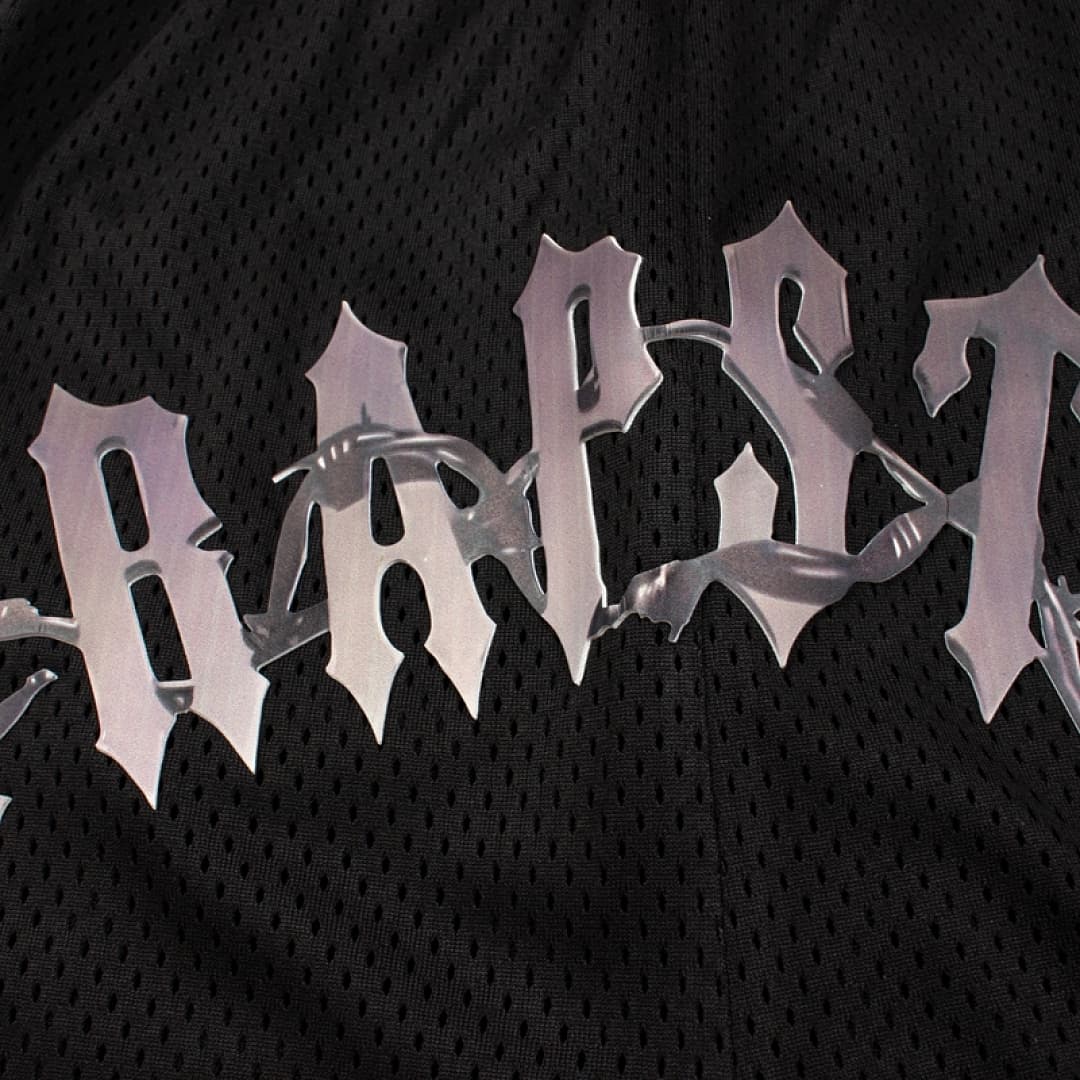 Shorts Trapstar Flame Mesh foto 05