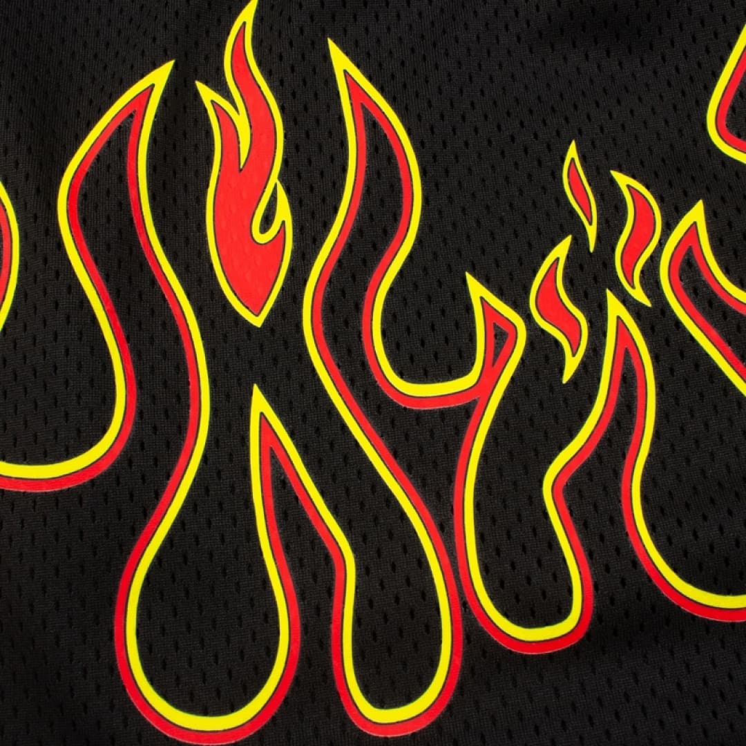 Shorts Trapstar Flame Mesh foto 07