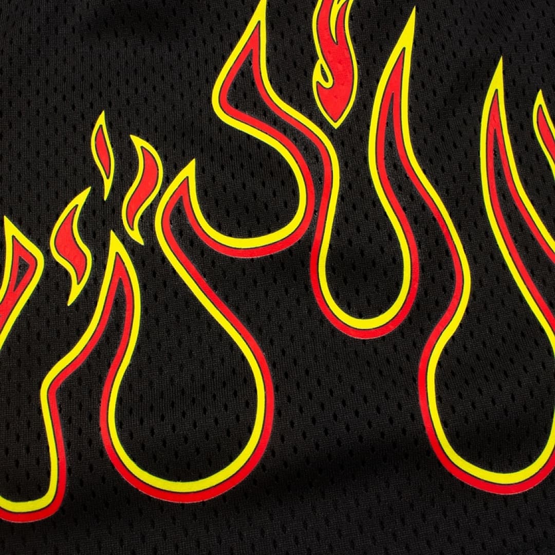 Shorts Trapstar Flame Mesh foto 08