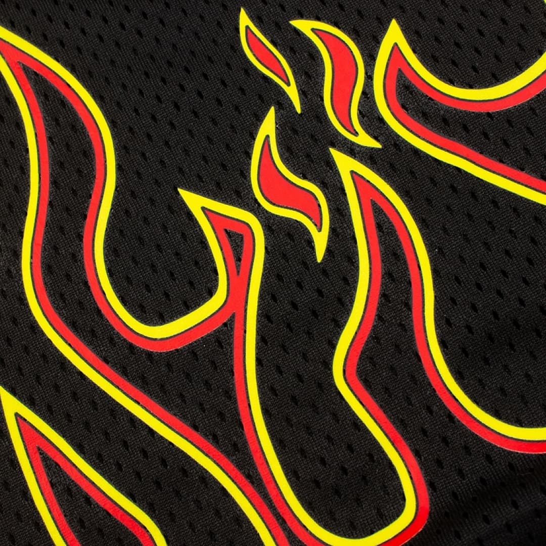 Shorts Trapstar Flame Mesh foto 11