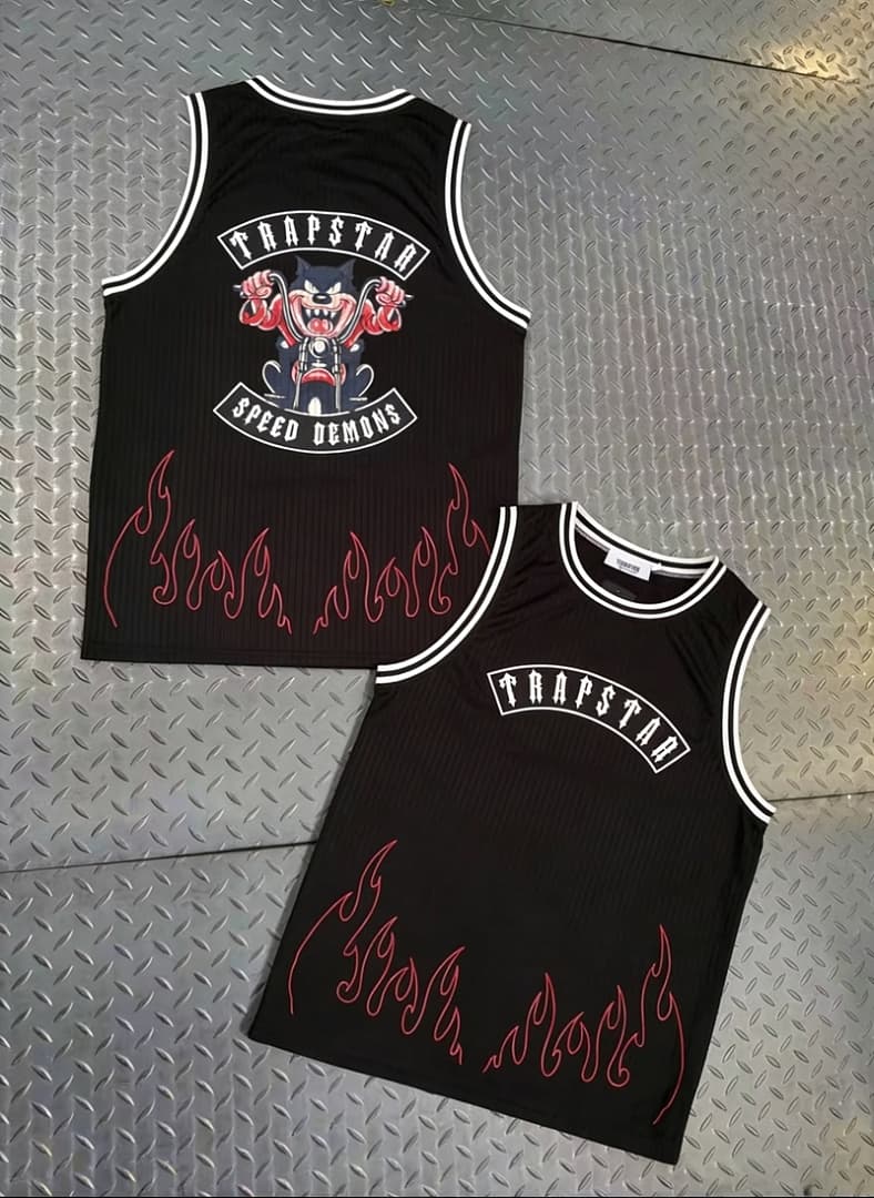 Sleeveless Vest Trapstar Motorcycle Graphic foto 21