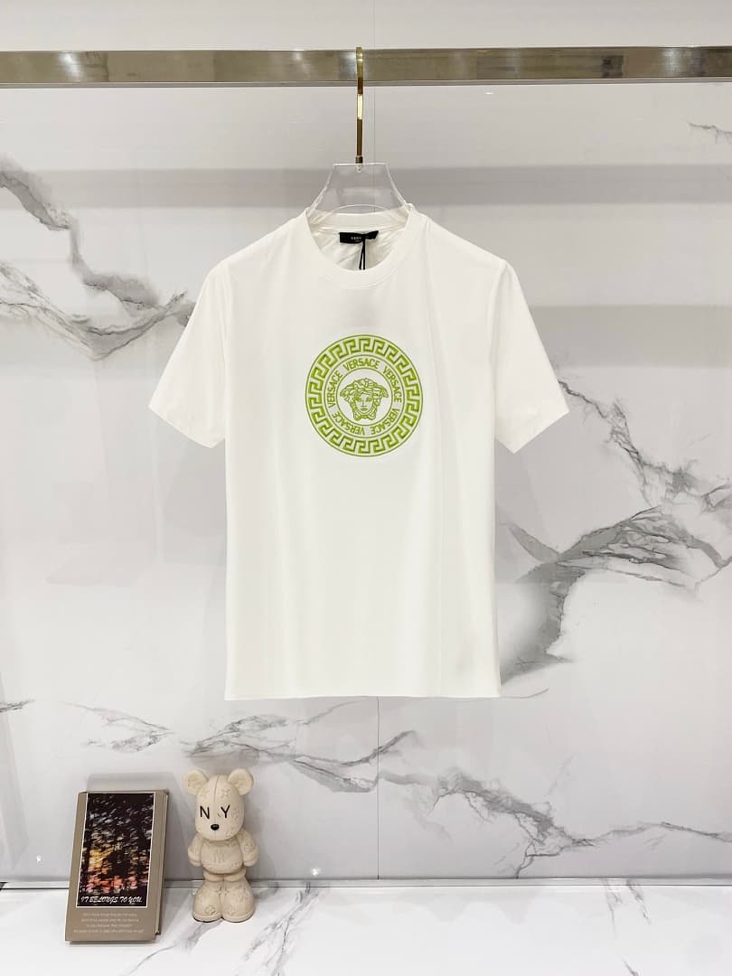 T-shirt Versace com Logo Medusa (Branco) foto 01
