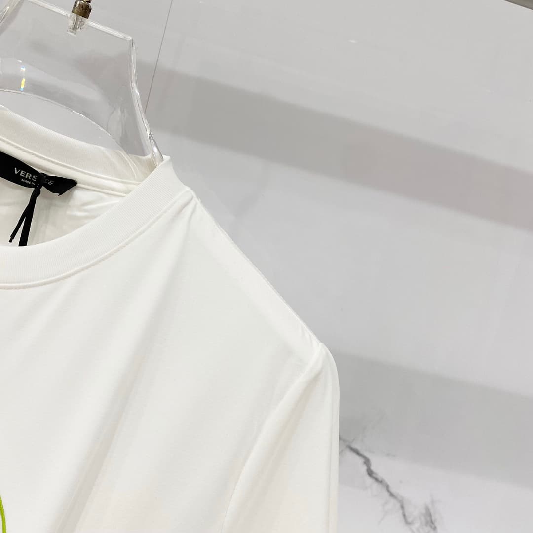 T-shirt Versace com Logo Medusa (Branco) foto 07